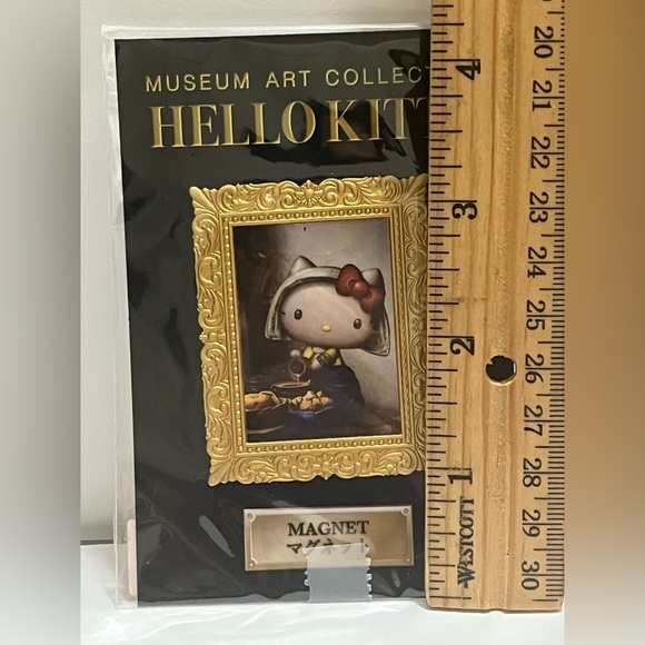 Hello Kitty Gotochi -Museum Art Collection Magnet -“Milkmaid” - Picture 4 of 5